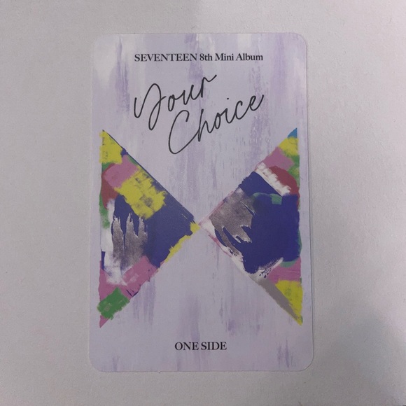 Seventeen Jeonghan Your Choice Official Photocard - Picture 2 of 2